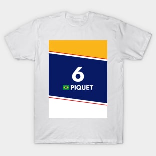 F1 Legends - Nelson Piquet T-Shirt